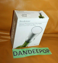Load image into Gallery viewer, Brookstone 2 Piece Wine Preserving Pumps In Box