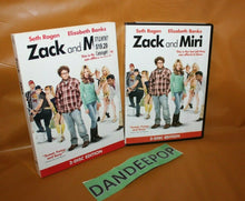 Load image into Gallery viewer, Zack and Miri Make a Porno (DVD, 2009, 2-Disc Set)