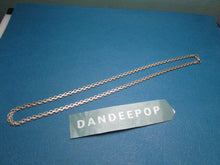 Load image into Gallery viewer, Vintage 925 Silver Double Chain Necklace Italy & Star & Stripe Hallmark Jewelry