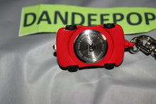 Load image into Gallery viewer, Metal Volkswagen Red VW Diecast Toy Car Key Chain With Hilton Clock