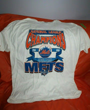 Load image into Gallery viewer, Mets World Series Champions National League 2000 Commemorative Hanes XL T Shirt