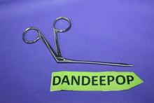 Load image into Gallery viewer, PS Stainless SCL 3" Angled Offset Surgical Surplus Satin Finish Scissors 6"