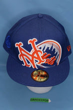 Load image into Gallery viewer, New York Mets 59Fifty Baseball Blue Classic Large Logo Hat 7 5/8 New Era Fitted