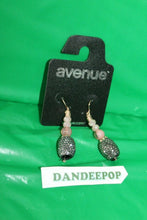 Load image into Gallery viewer, Avenue Bead Embellished French Hook Earrings Jewelry On Card
