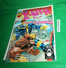 Load image into Gallery viewer, Marvel X-Men 1st Issue October 1991 Vintage Original Comic Book 50 Years Captain