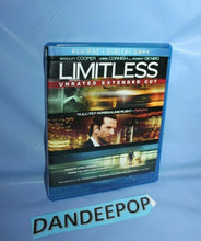 Load image into Gallery viewer, Limitless (Blu-ray Disc, 2011, 2-Disc Set, Unrated Includes Digital Copy)
