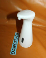 Load image into Gallery viewer, Automatic Hands Free Battery Operated Soap Dispenser White 200 ML 7"