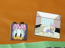 Load image into Gallery viewer, 2 Daisy Duck Disney Pin Trading Hidden Mickey 5 Of 5 And Cruise Line 6 Of 6