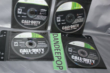 Load image into Gallery viewer, 4 Microsoft XBox 360 Live Games Call Of Duty Ghosts Black Ops II World At War