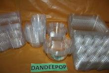 Load image into Gallery viewer, Lindar And Interalliance Candy Cupcake Muffin Dome Containers Clear Hinged