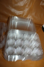 Load image into Gallery viewer, Lindar And Interalliance Candy Cupcake Muffin Dome Containers Clear Hinged