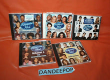 Load image into Gallery viewer, 5 American Idol Seasons 2, 3, 4, 5, 8 Cd's