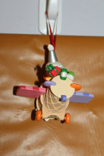 Load image into Gallery viewer, Hallmark Santa's Sweet Ride In An Airplane 2008 Keepsake Holiday Ornament