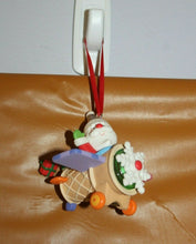 Load image into Gallery viewer, Hallmark Santa's Sweet Ride In An Airplane 2008 Keepsake Holiday Ornament
