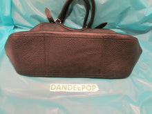 Load image into Gallery viewer, Cole Haan Designer Pebbled Leather Black Shoulder Handbag Made In India