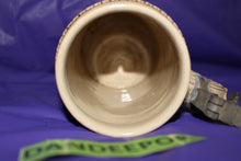 Load image into Gallery viewer, German Pewter Lidded Ceramic Decorative Beer Stein #202 8" tall