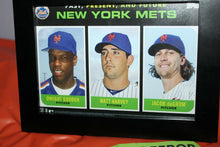 Load image into Gallery viewer, Topps New York Mets Baseball Framed Past Present Future Gooden, Harvey, deGrom