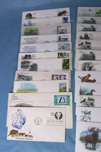 Load image into Gallery viewer, Mystic Co First Day Issue 30 Animal Insect Birds Cover Stamps Envelopes 1966-99