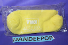 Load image into Gallery viewer, TWA Flight Socks In Package Sealed Yellow Airline Collectible