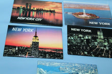 Load image into Gallery viewer, New York 5 Piece Original Basic Promotions Souvenir Refrigerator Magnets NY