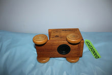 Load image into Gallery viewer, Vintage Brinks Pittson Toystalgia 1984 Wood Armored Car Novelty Coin Bank
