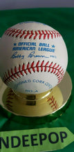 Load image into Gallery viewer, Official Rawlings George Kell Signed Autographed American League Baseball