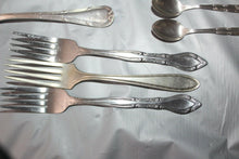 Load image into Gallery viewer, 26 Piece Assorted Silverware Utensils Ambassador Rogers 806 Broggi Inox CGA