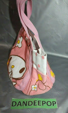 Load image into Gallery viewer, Hello Kitty My Melody Character Pink Fabric Handbag Tote Bag Large 14 x 8