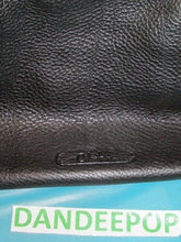 Load image into Gallery viewer, Cole Haan Designer Pebbled Leather Black Shoulder Handbag Made In India