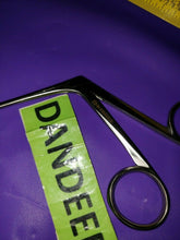 Load image into Gallery viewer, PS Stainless SCL 3" Angled Offset Surgical Surplus Satin Finish Scissors 6"