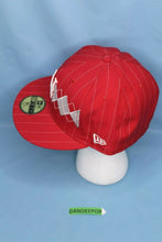 Load image into Gallery viewer, New York Mets NY 59Fifty Baseball Red Gray With Sticker 7 5/8 New Era Fitted