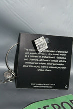 Load image into Gallery viewer, Alex And Ani + Energy Mermaid Femininity Silver Tone Charm Bracelet Jewelry