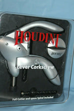 Load image into Gallery viewer, Houdini Lever Corkscrew With Foil Cutter And Spare Spiral Giftset In Case