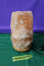 Load image into Gallery viewer, WBM Salt Lamp Therapeutic Light Energy Orange Glow