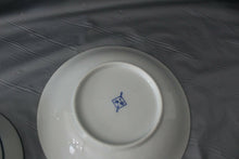 Load image into Gallery viewer, 2 Blue And White Porcelain Decorative Round Rice Soup Japan Bowls