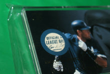 Load image into Gallery viewer, Upper Deck Derek Jeter #2 Game Used Ball Piece Card In Case Gold Rpl B-Dj 2000
