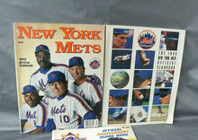 Load image into Gallery viewer, New York Mets Baseball 1992, 96 Official Yearbook, Anniversary Score Book 62-86