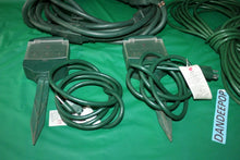 Load image into Gallery viewer, Heavy Duty Extension Cord Plug 2 Outdoor Grade Tri Outlet Stakes YL-9 With Extra