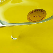 Load image into Gallery viewer, Disney Cinderella Glass Slipper Shoe Bleikristall Germany Lead Crystal