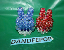 Load image into Gallery viewer, 2 Piece Handmade Hello Kitty Inspired My Melody Beaded 3D Figurines