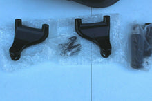 Load image into Gallery viewer, Motorcycle Seat And Foot Pegs Black Harley Davidson