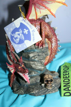 Load image into Gallery viewer, Vintage Medieval Legends Dragon Carved Statue Figure 8" Tall Collectibles