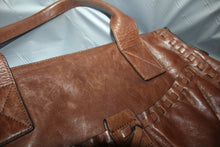 Load image into Gallery viewer, Kooba Brown Leather Designer Handbag Shoulder Bag Kristen Style F11042-41