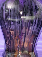 Load image into Gallery viewer, Hand Painted Glass Storage Display Art Container Jar With Lid 250ML 12" tall