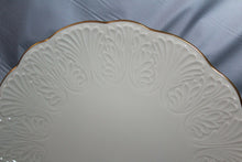 Load image into Gallery viewer, Lenox Wildwood 12.5" Scalloped Edge Round Server Plate With 24K Gold Trim
