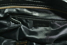 Load image into Gallery viewer, Burberry Designer Black Quilted Patent Leather Handbag With Dust Bag Italy