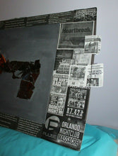 Load image into Gallery viewer, Original Art Glass On Acrylic Collage Poster Gun Violence Awareness Prevention