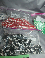 Load image into Gallery viewer, 300 Assorted Poker Chips With Acrylic Holders Games Toys Novelties