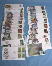 Load image into Gallery viewer, Mystic Co First Day Issue 21 Fine Art, Photography Cover Stamps Envelopes 66-86