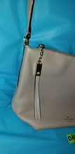 Load image into Gallery viewer, Kate Spade Grey Leather Shoulder Bag Handbag WKRU33221